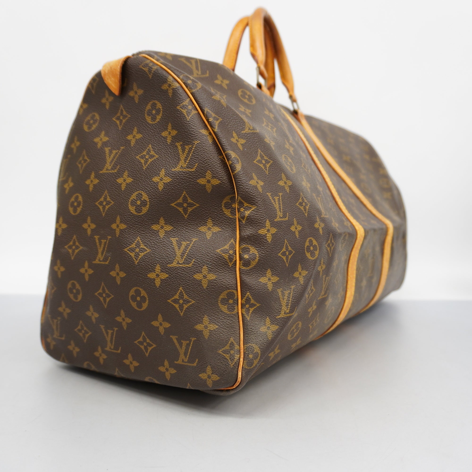 LOUIS VUITTONAuth Monogram Keepol 55 M41424 Unisex Boston Bag