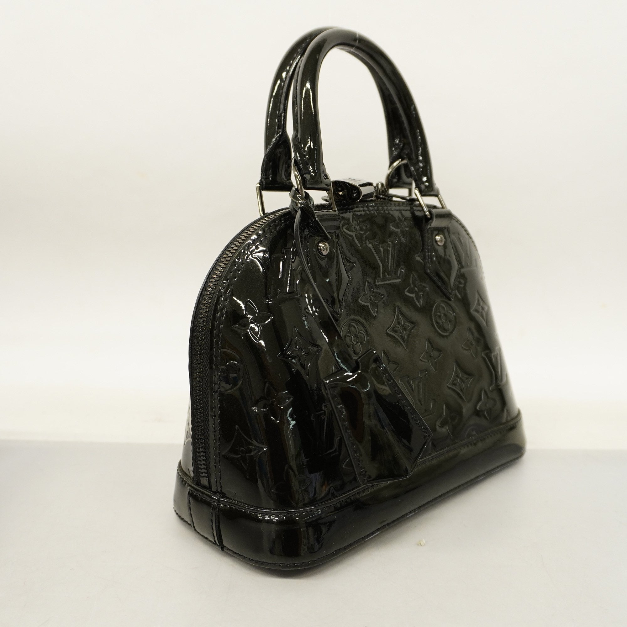 LOUIS VUITTONAuth Monogram Vernis Alma BB M90063 Women's Handbag