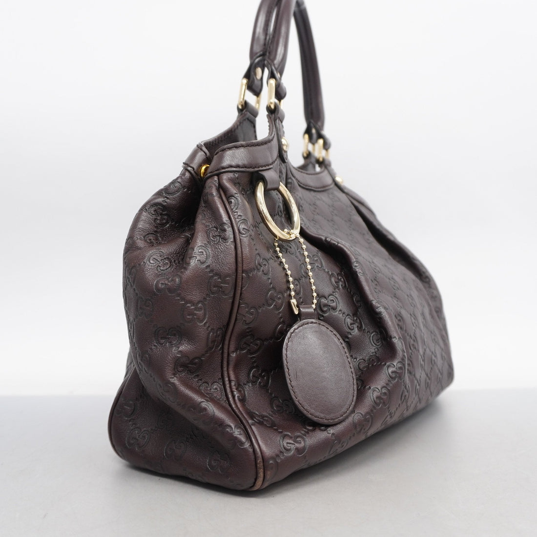 Gucci Sukey Tote Bag Gucci Sima 211944 Women's Handbag,Tote Bag Brown