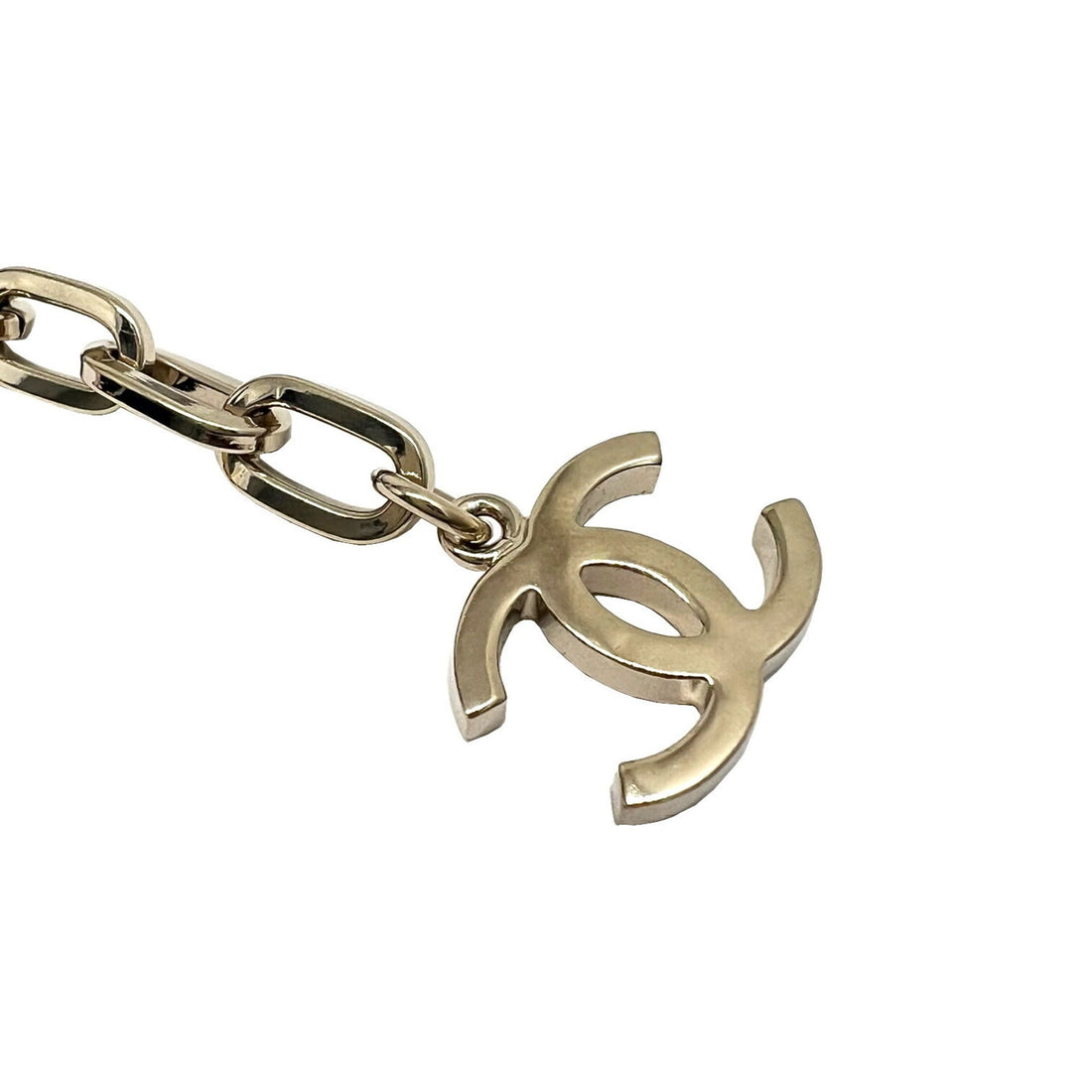 Chanel Coco Mark Choker Necklace B22K Gold Women's