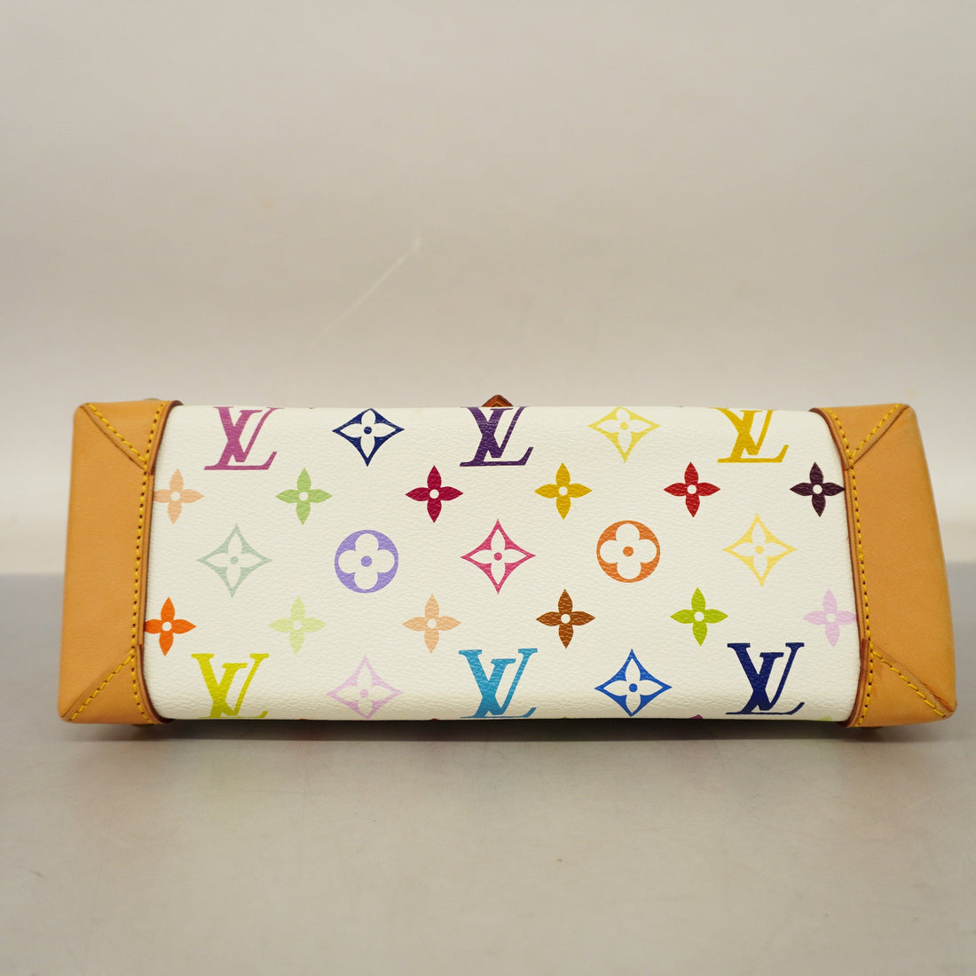 LOUIS VUITTONAuth Monogram Multicolore Eliza Shoulder Bag Blanc