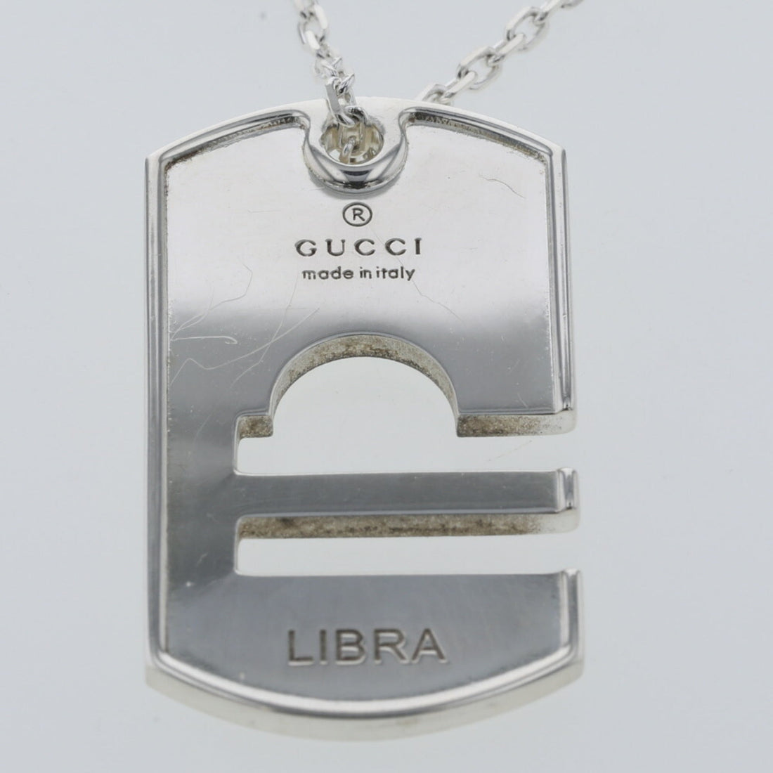 Gucci necklace LIBRA Libra constellation chain aftermarket silver 925 men's GUCCI