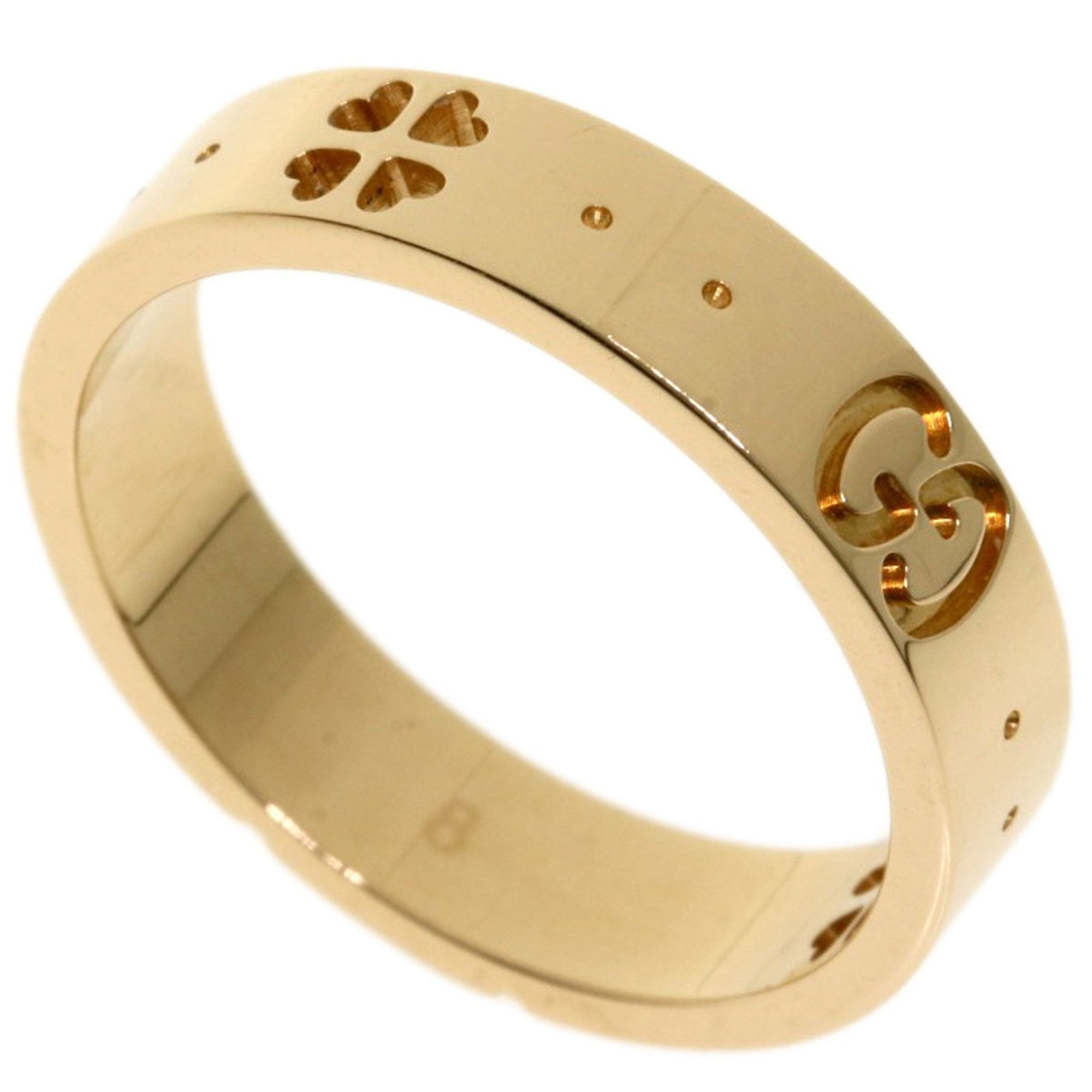 Gucci Icon Amor Forever # 8 Ring / K18 Pink Gold Ladies GUCCI