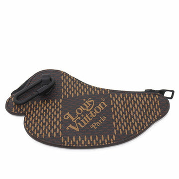 LOUIS VUITTON Duck Coin Card Holder Multicolor Damier Ebene Giant Canvas N60388 NIGO