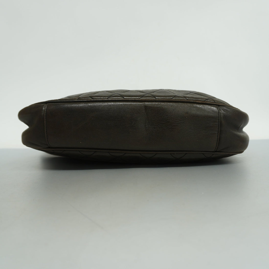 ChanelAuth  Matelasse Lambskin Women's Leather Shoulder Bag Black