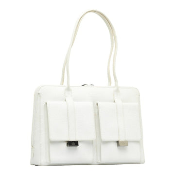 GUCCI handbag shoulder bag 002 1045 white leather ladies