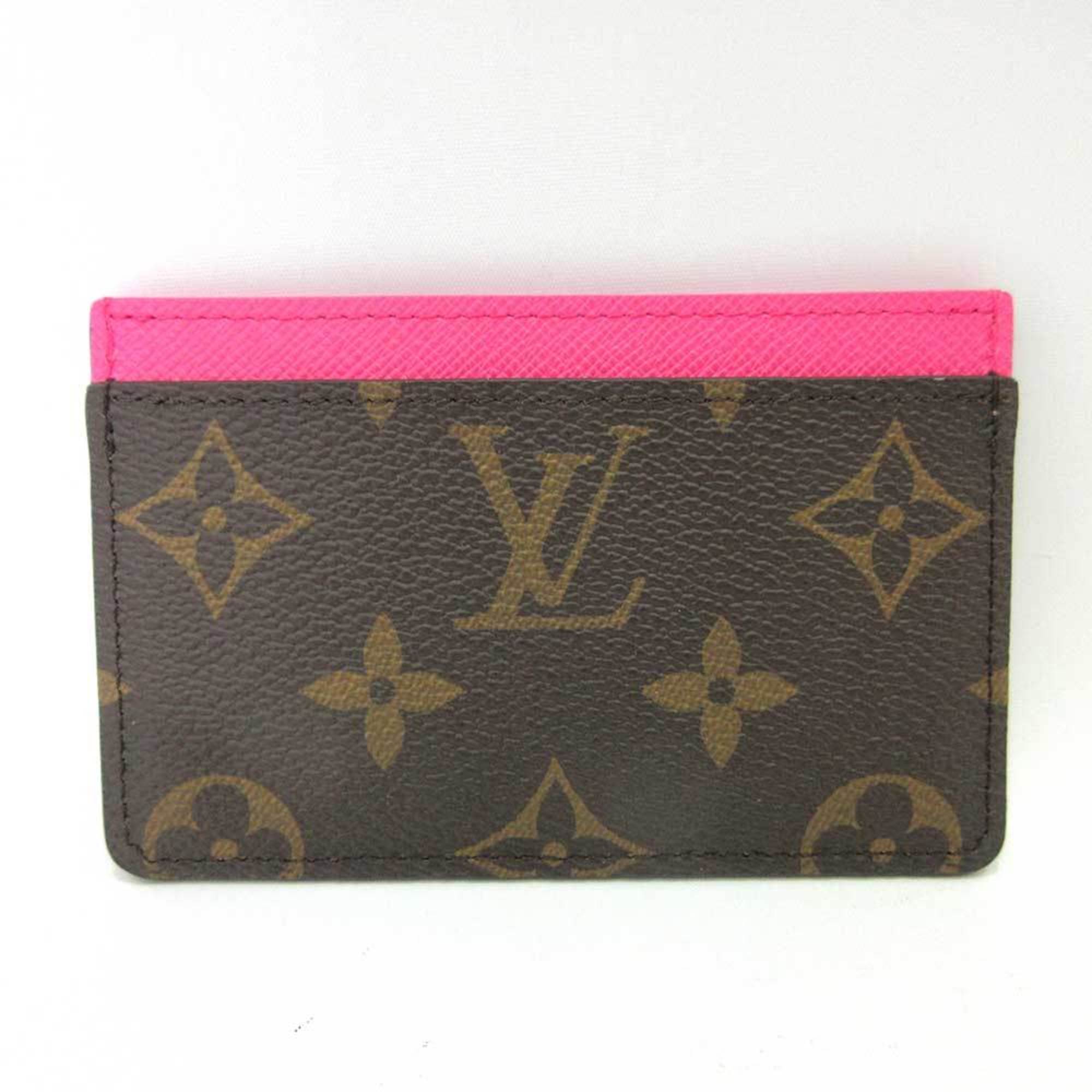 LOUIS VUITTON Accessory Porte Cult Sempur Vivienne Multicolor Card Case Women's Monogram M81729 LOUISVUITTON