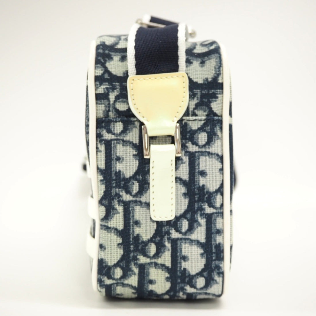 CHRISTIAN DIOR Dior/Dior Trotter Shoulder Bag Navy Ladies