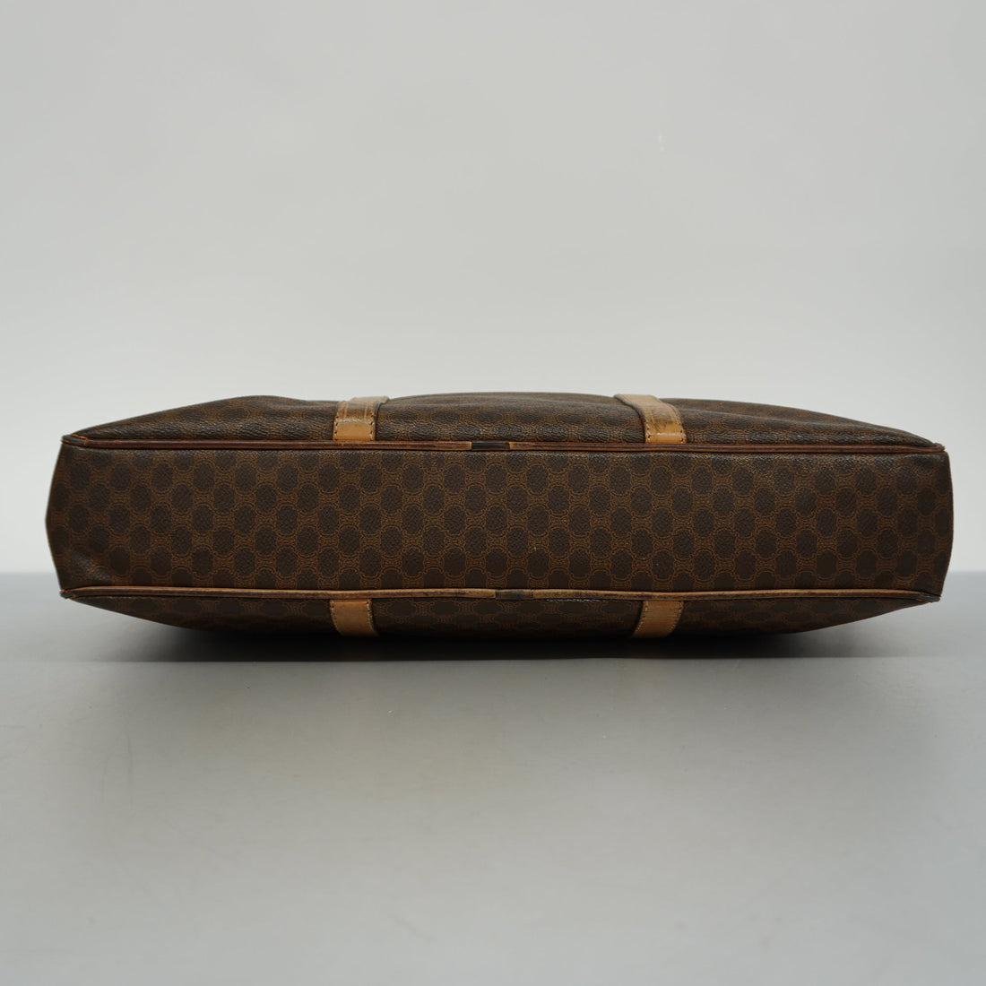 Celine  Macadam Women's PVC,Leather Briefcase Brown