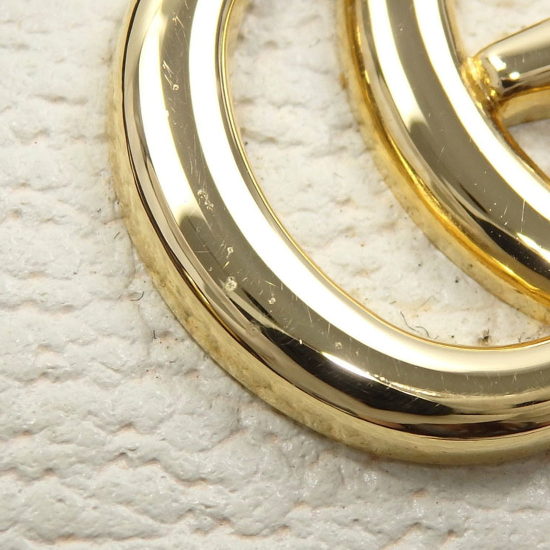 GUCCI handbag ladies off-white leather 602577