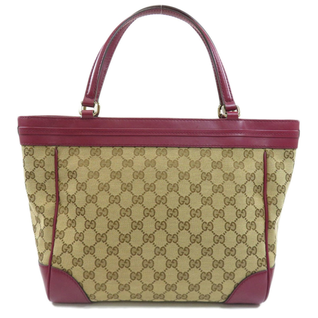 Gucci 257061 GG Tote Bag Canvas / Leather Women's GUCCI