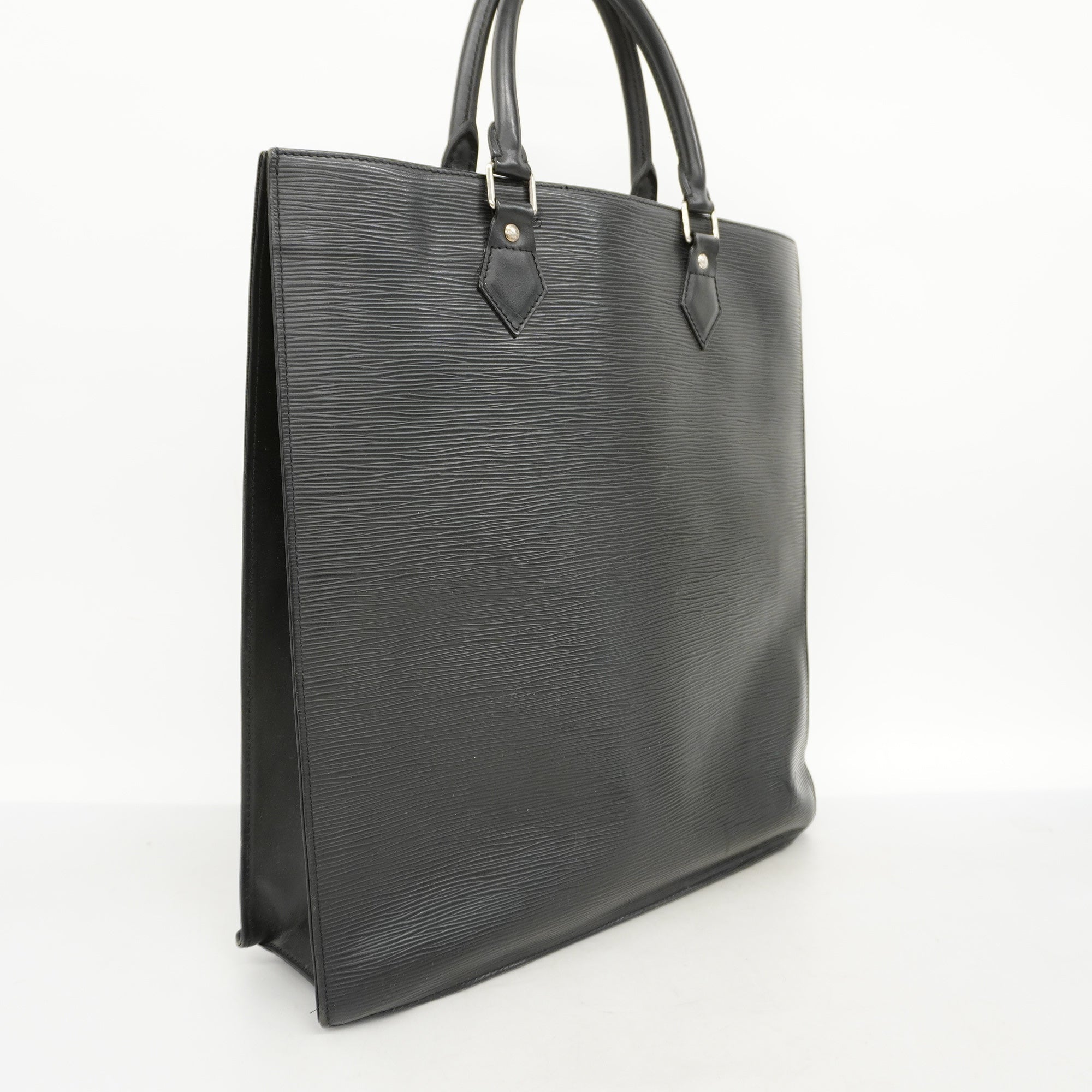 LOUIS VUITTONAuth Epi Sac Plat M59082 Women's Tote Bag Noir