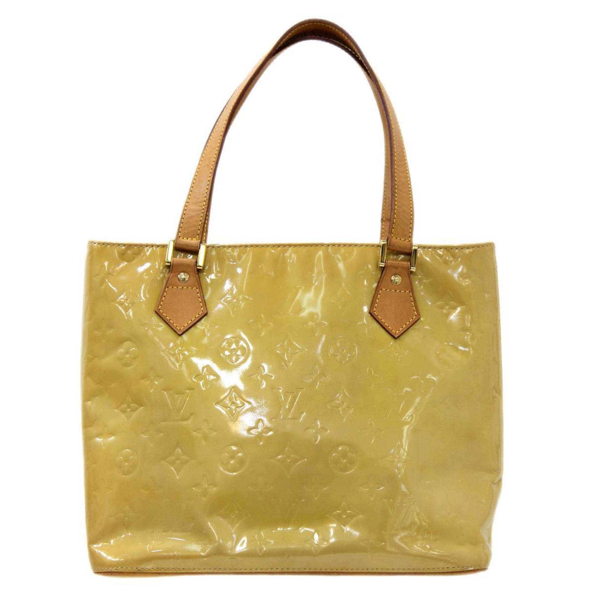 LOUIS VUITTON Houston handbag Vernis beige M91340 TH0051