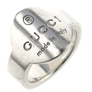 Gucci Ring Plate Silver 925 Upper No. 11 Lower 12 Ladies GUCCI