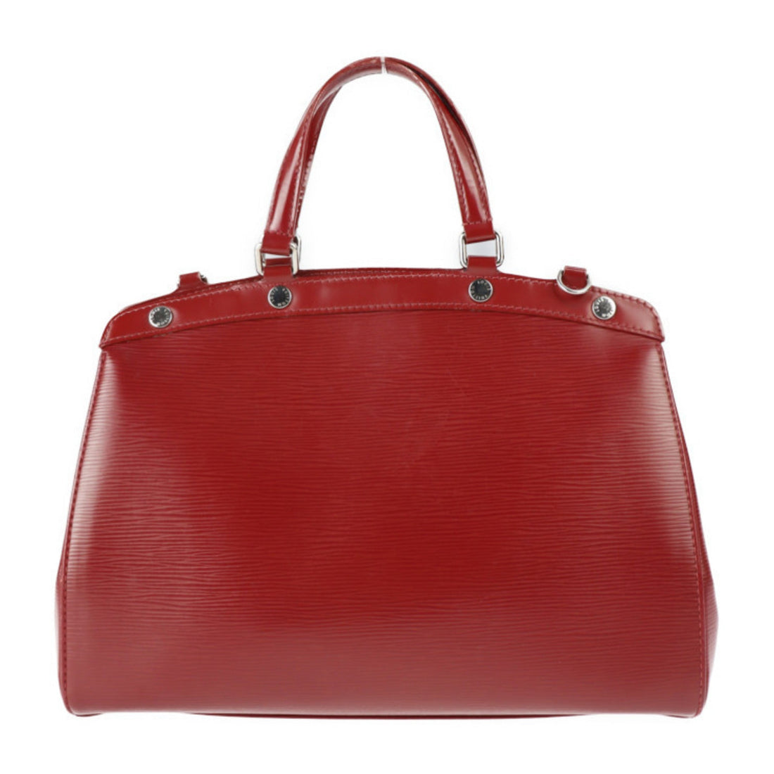LOUIS VUITTON Blair MM Handbag M4030E Epi Leather Carmine Red Series Silver Metal Fittings