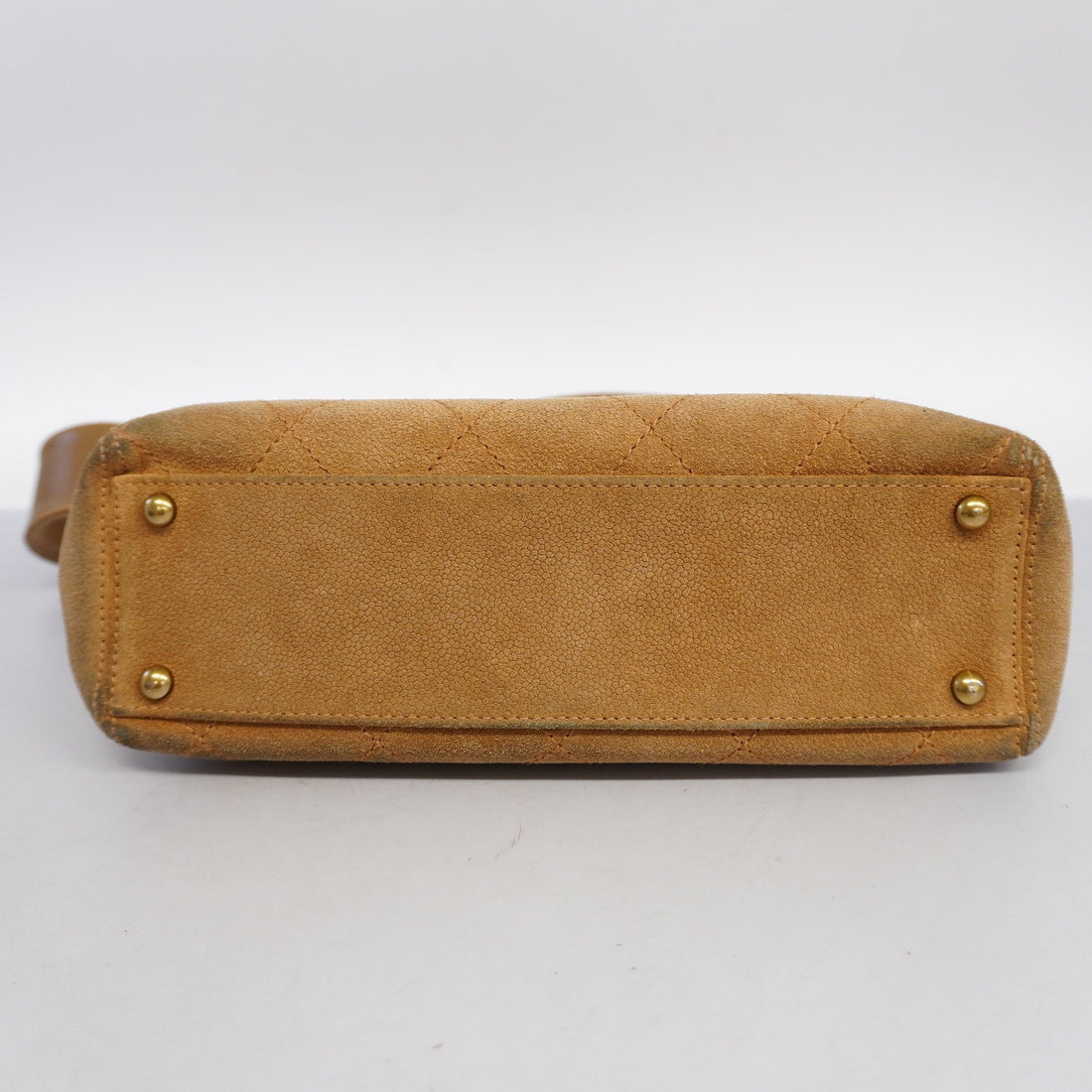 CHANEL   Matelasse Shoulder Bag Women's Suede Brown