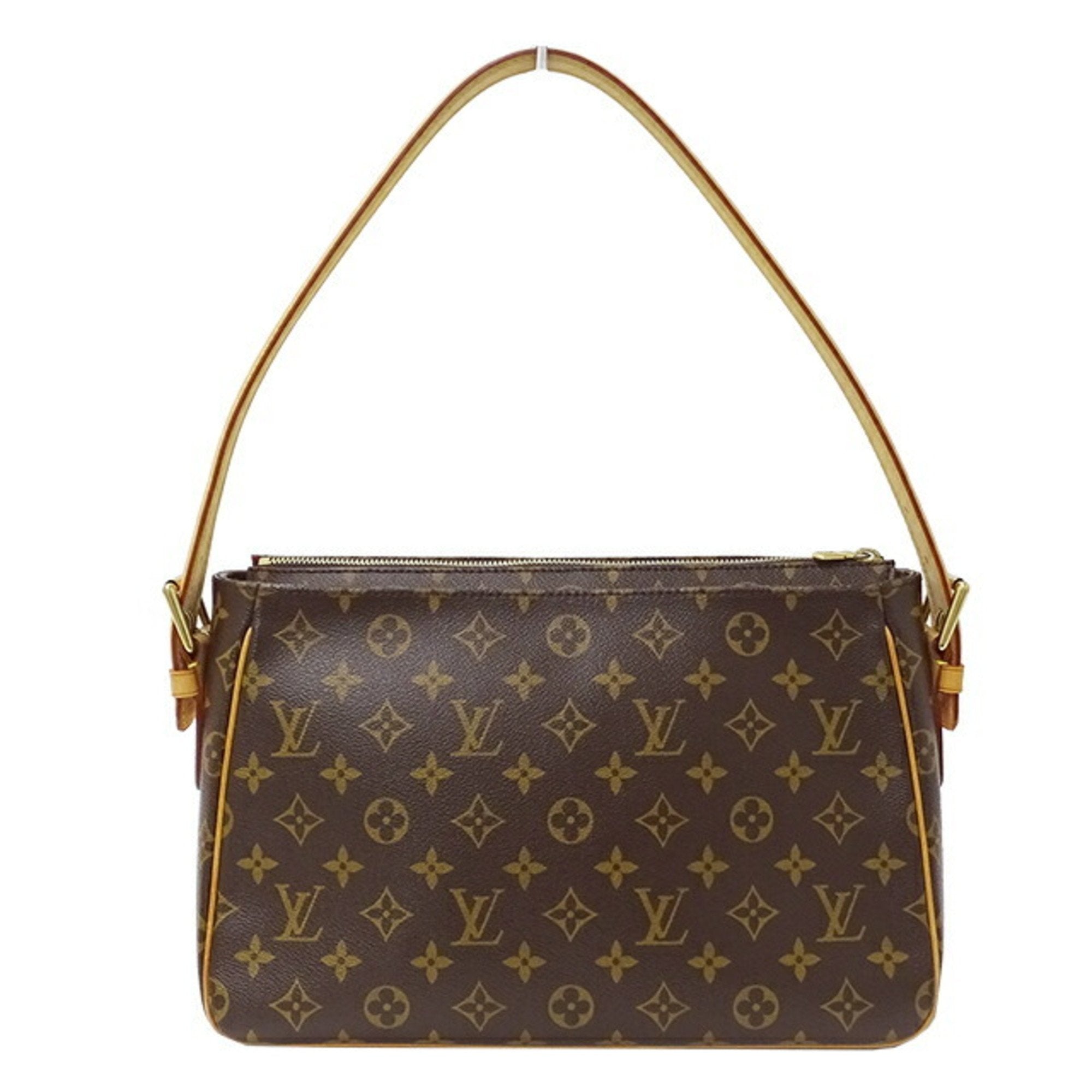 LOUIS VUITTON Bag Monogram Women's Shoulder Vivacite GM Brown 51163