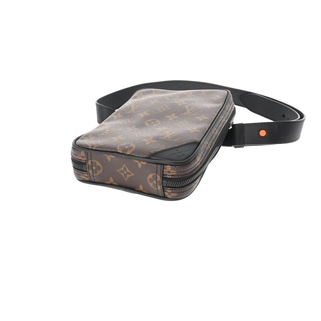 LOUIS VUITTON Monogram Solar Ray Utility Side Bag Brown M44477 Men's Canvas Waist