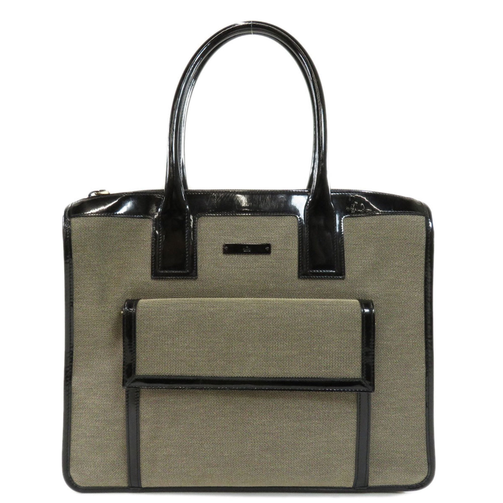 Gucci 000 0854 Motif Tote Bag Canvas/Leather Ladies GUCCI