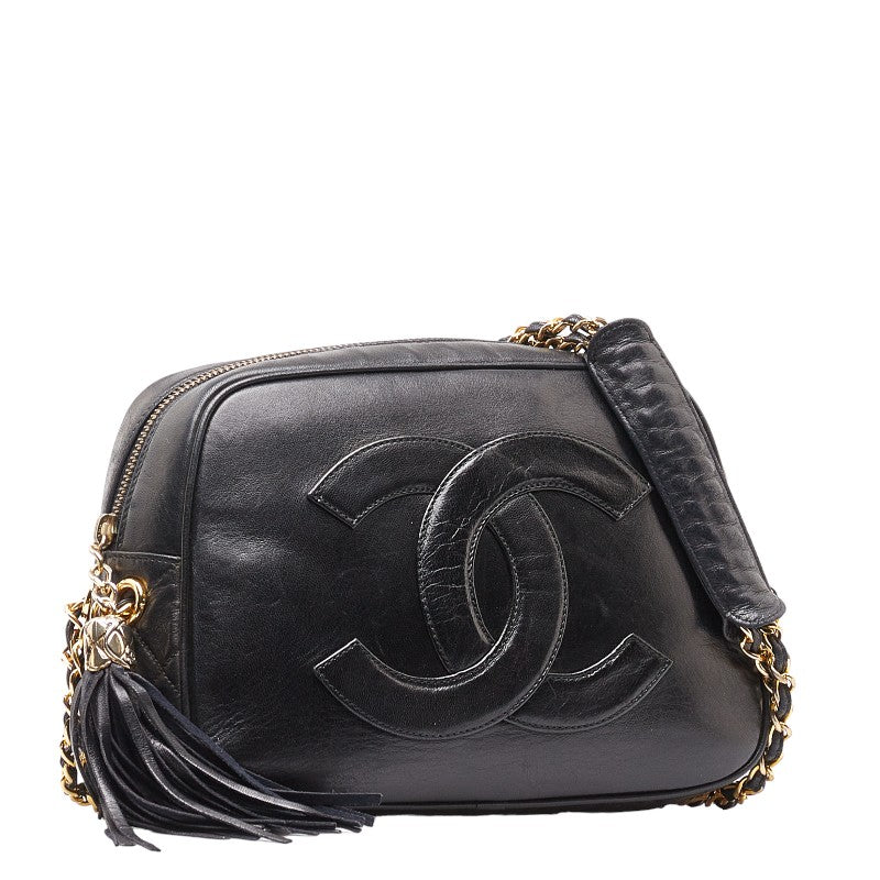 Chanel CC Camera Bag Chain Bag  Leather Shoulder Bag in Good condition