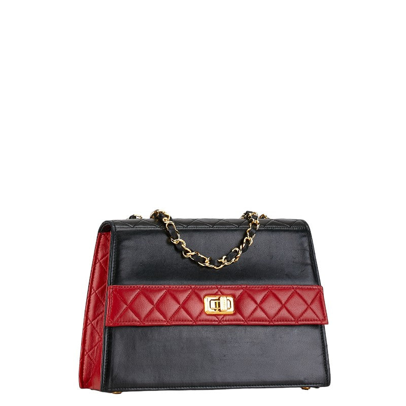 Chanel Reissue Trapezoid Flap Bag Leather Shoulder Bag in Good condition