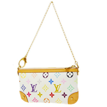 LOUIS VUITTON? POCHETTE MILLA MM MONOGRAM MULTICOLOR M60096 81097