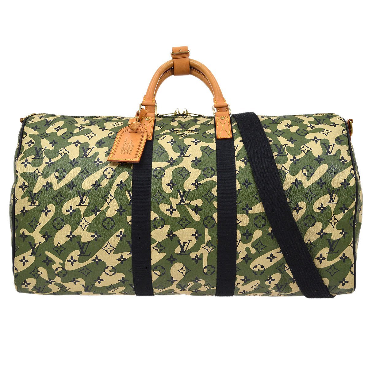 LOUIS VUITTON? 2008 KEEPALL BANDOULIERE 55 MONOGRAMOUFLAGE M95774 06294