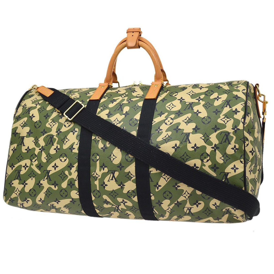 LOUIS VUITTON? 2008 KEEPALL BANDOULIERE 55 MONOGRAMOUFLAGE M95774 06294
