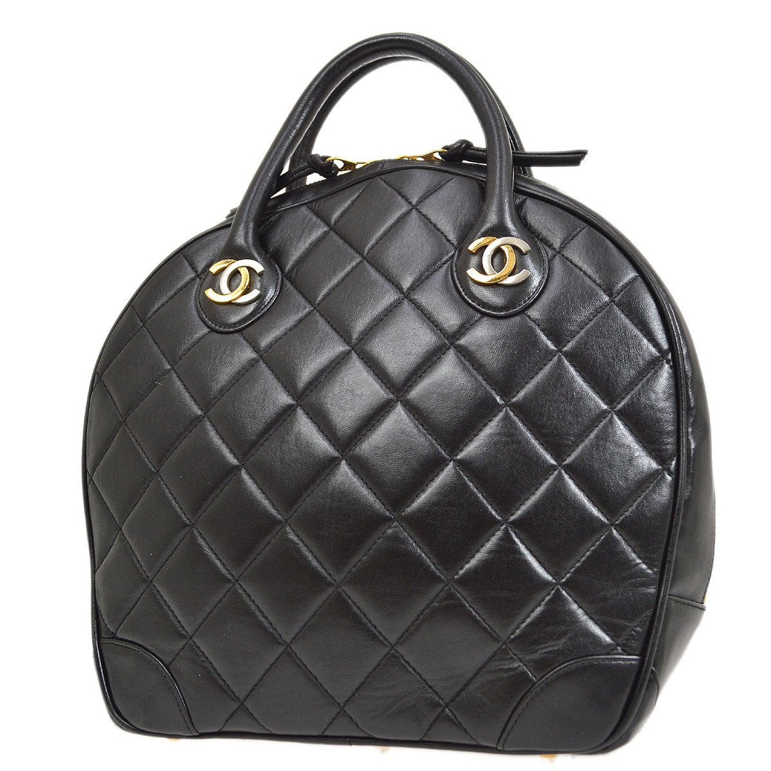CHANEL 1997-1999 Paris Limited Bowling Bag AK31624i