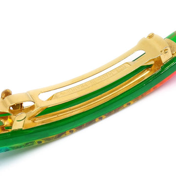 CHANEL 1997 Rainbow Lucite Hair Clip Barrette 12279