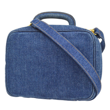 CHANEL 1996-1997 Denim Lunch Box Vanity 00094