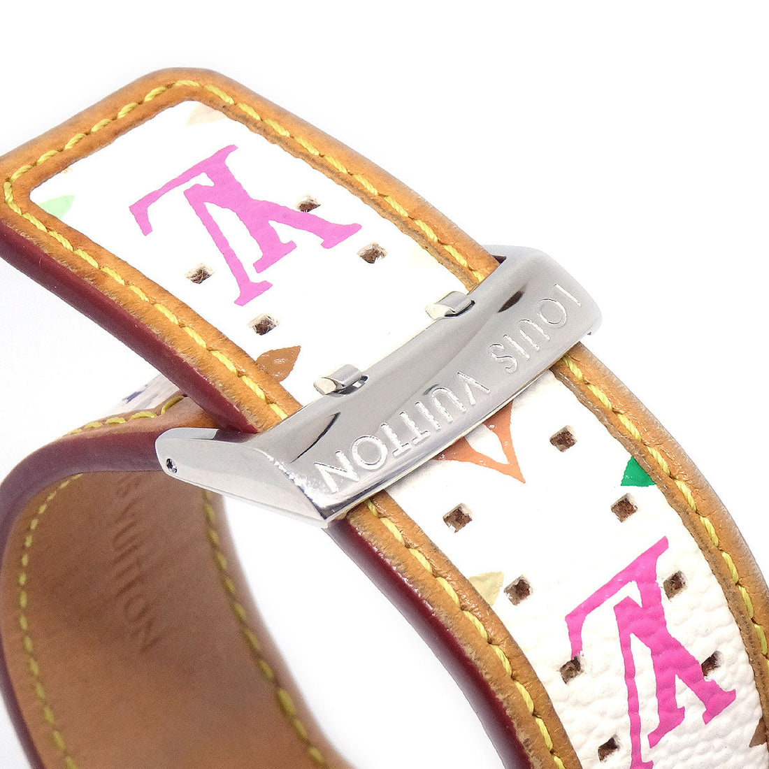 LOUIS VUITTON? 2012 TAMBOUR QUARTZ WATCH MULTICOLOR 51065