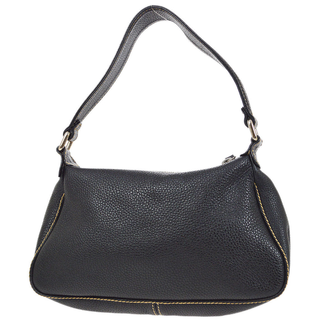CHANEL 2001-2003 Black Caviar Hobo Bag 01826