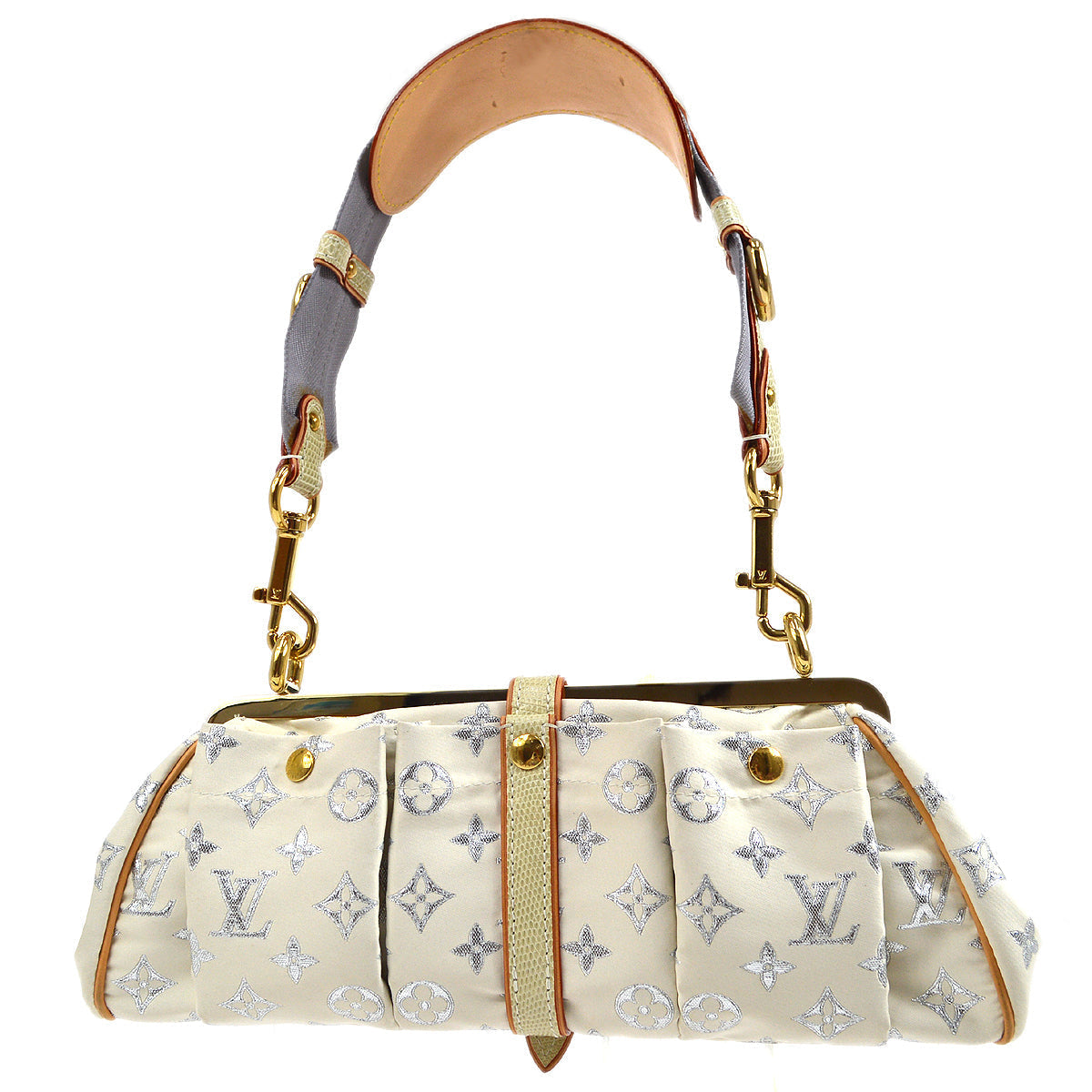Louis Vuitton * 2005 SAC FERMOIR MONOGRAM PASTEL GLITTER M95033