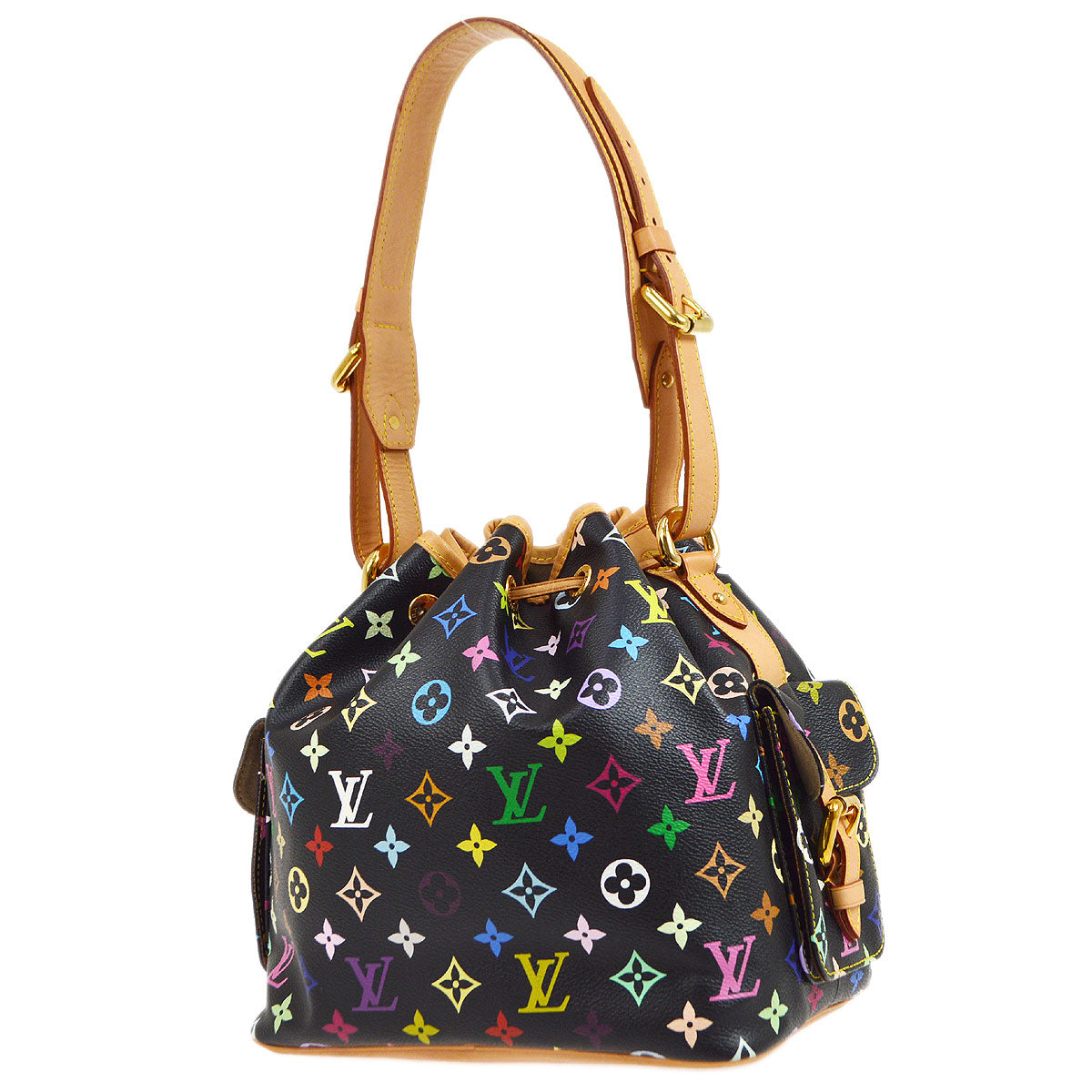 LOUIS VUITTON? 2006 PETITE NOE MONOGRAM MULTICOLOR M42230 64968