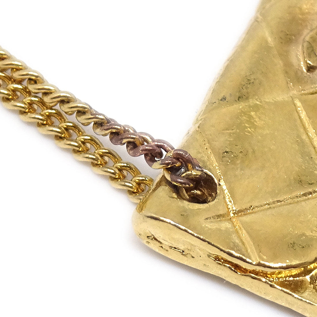 CHANEL 1991 Bag Charm Brooch Pin 75110