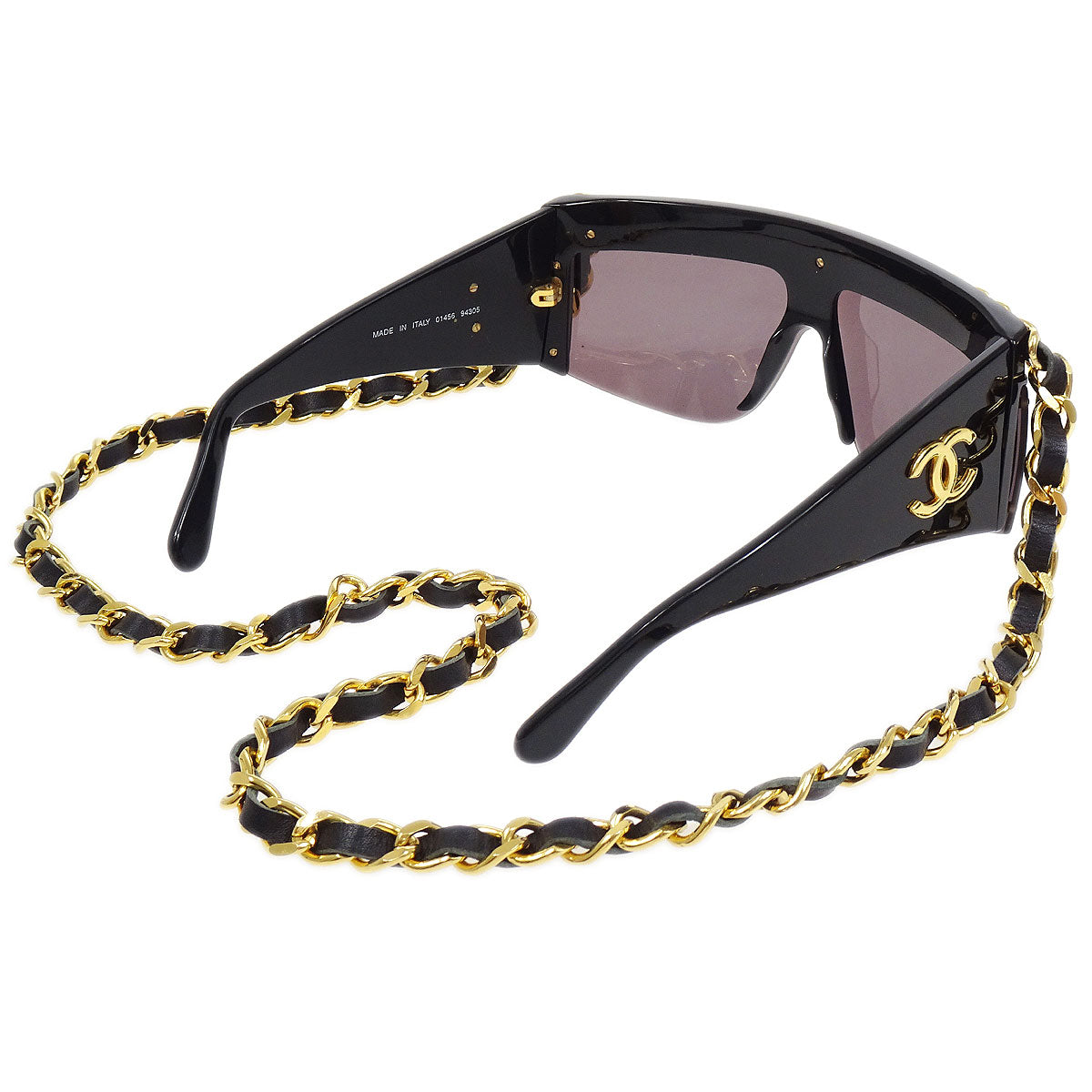 CHANEL? Chain Sunglasses 96010