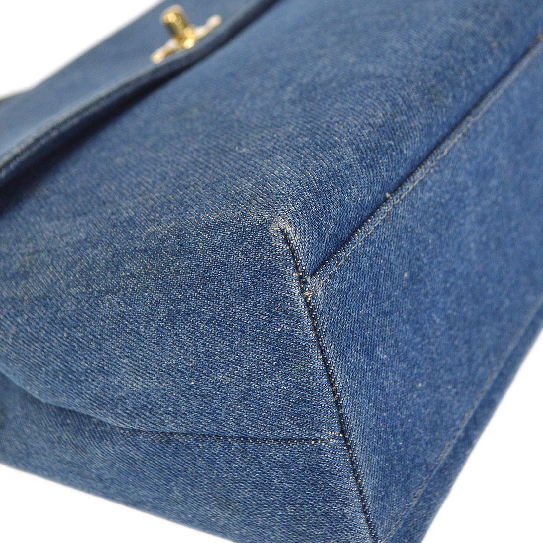 CHANEL 1997-1999 Kelly 30 Denim 26085