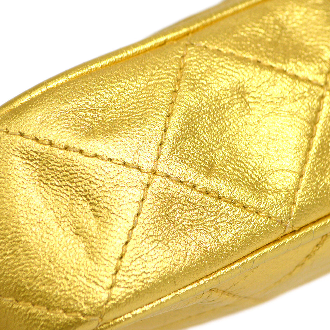 CHANEL 1989-1991 Diamond Kissklock Shoulder Bag