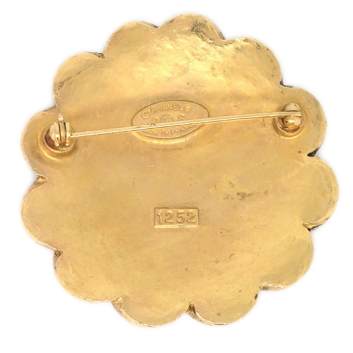 CHANEL 1993 Medallion Brooch Pin 1252 27312