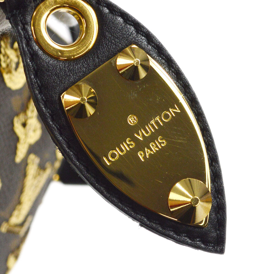 LOUIS VUITTON? 2009 MINI POCHETTE ACCESSOIRES MONOGRAM ECLIPSE M60125 48822