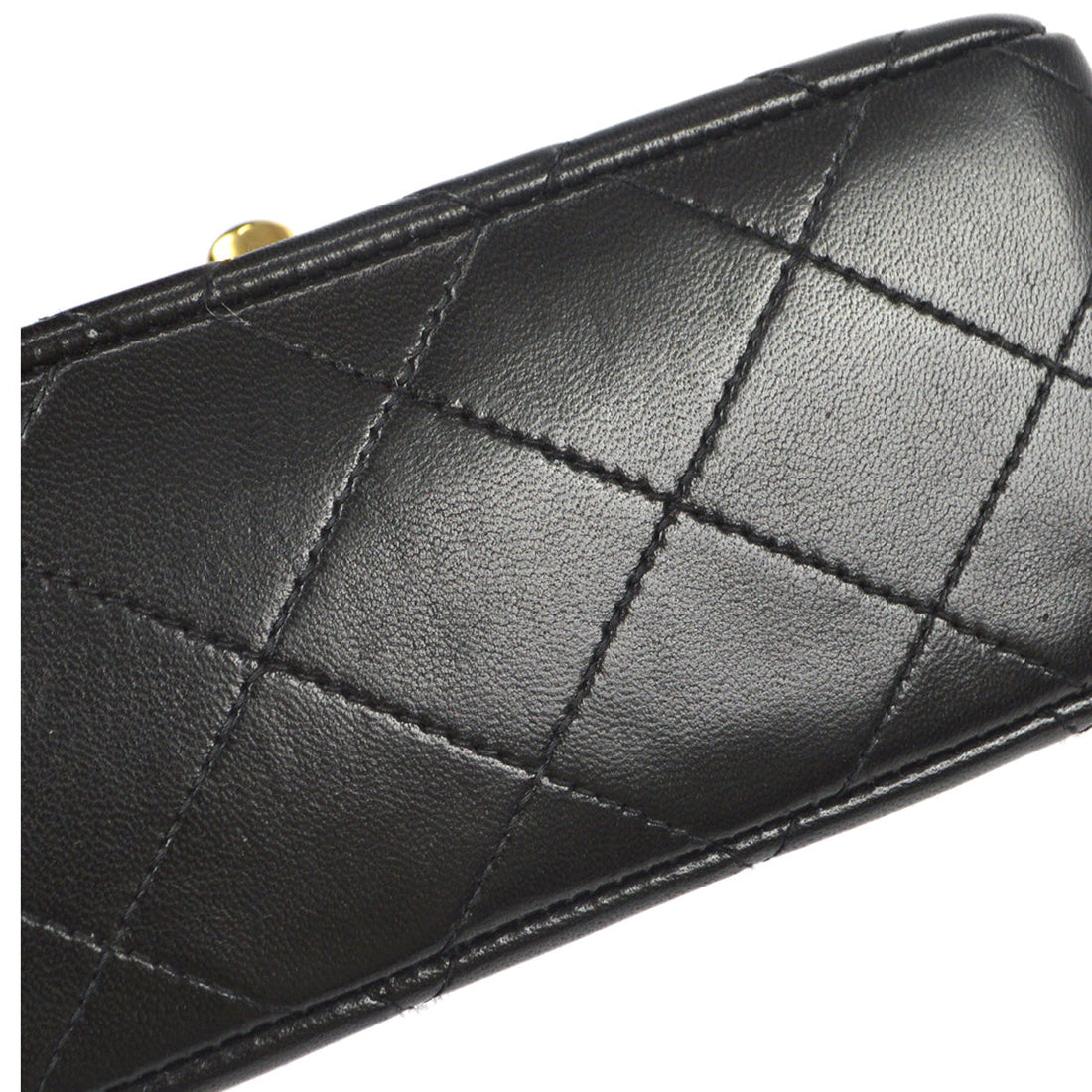 Chanel Classic Flap HandBag Black Lambskin 76815