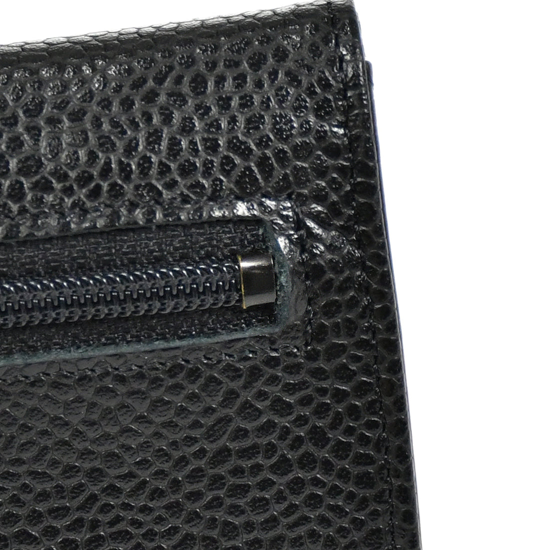 CHANEL 1994-1996 Timeless Coin Case Caviar Black 97297