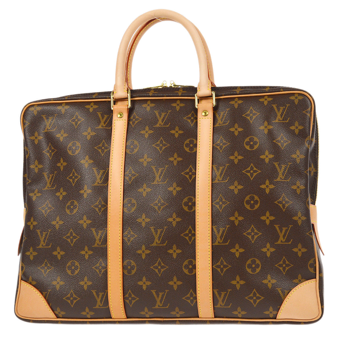 LOUIS VUITTON 2008 Porte Documents Voyage Monogram M53361 97399