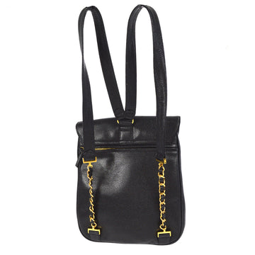 CHANEL 1994-1996 Pocket Backpack Black Caviar 97481