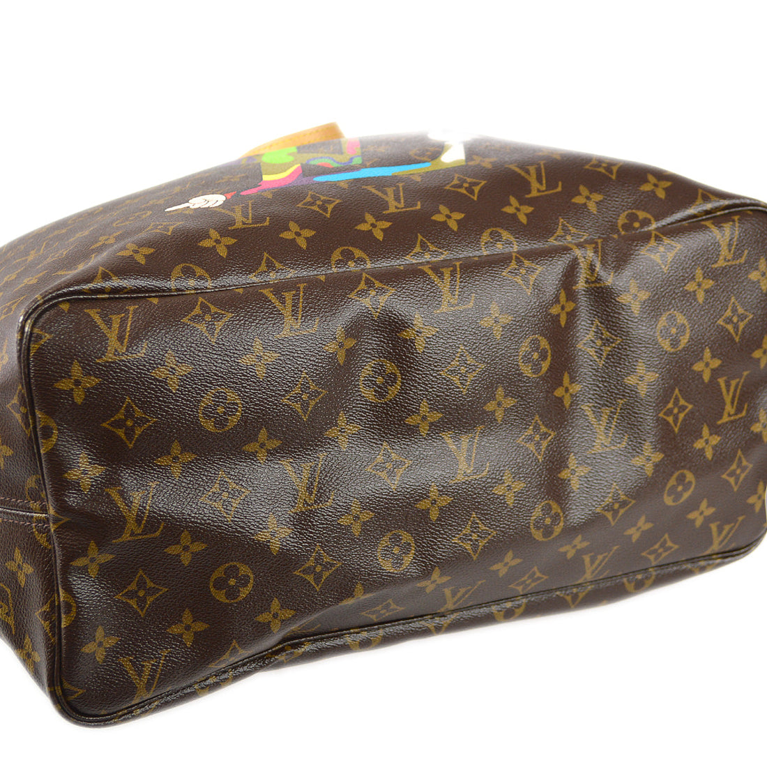 LOUIS VUITTON Neverfull GM Tote Handbag Takashi Murakami M95561 78696