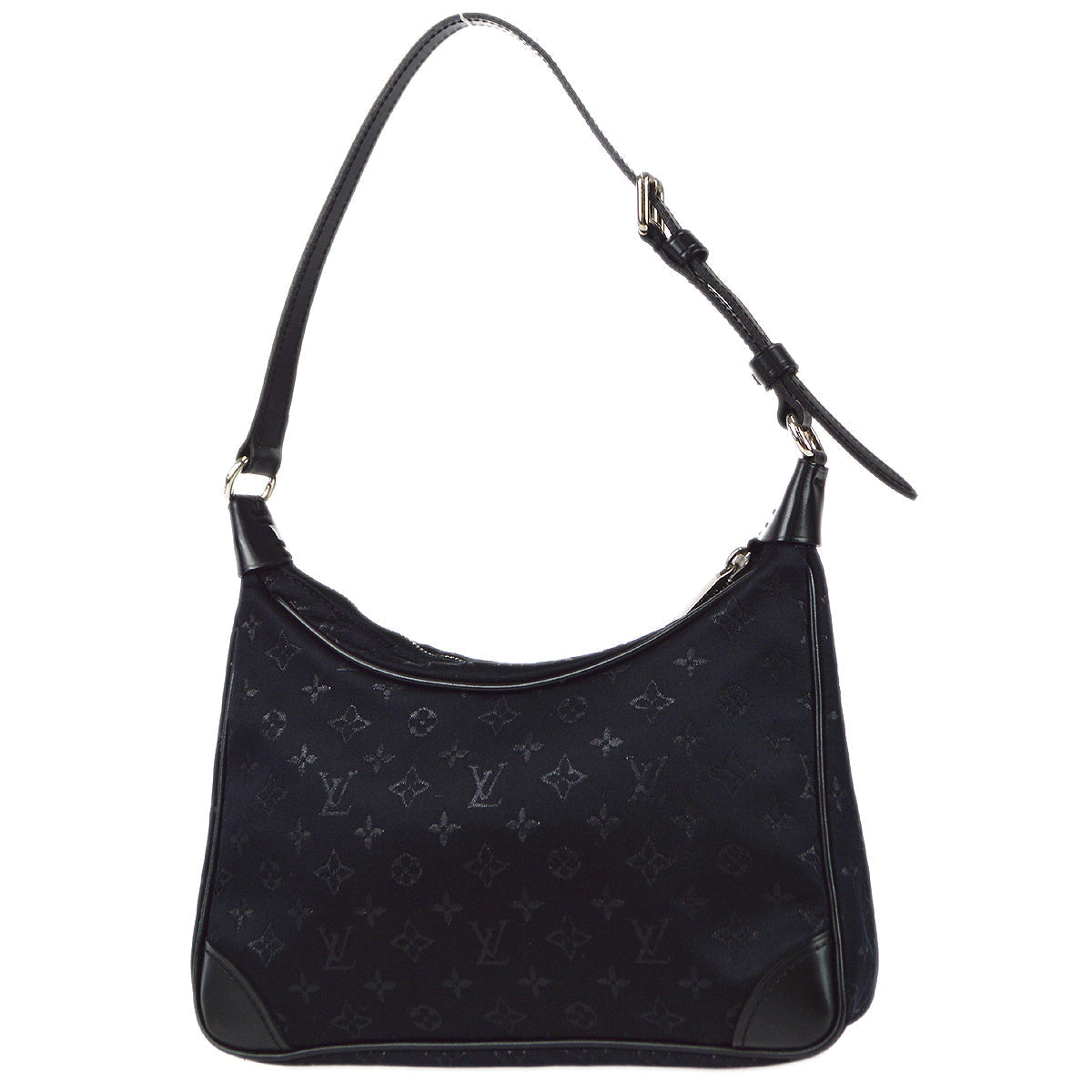 LOUIS VUITTON Little Boulogne Mini Handbag Monogram Satin M92142 68345