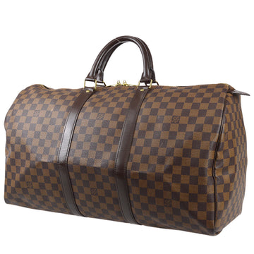LOUIS VUITTON Keepall 50 Travel Duffle Handbag Damier N41427 78488