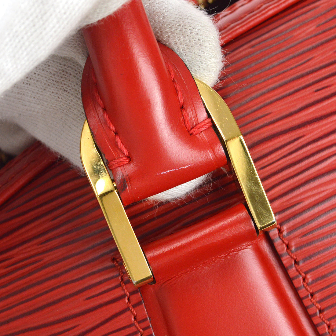 LOUIS VUITTON Jasmin Handbag Epi Castilian Red M52087 78511