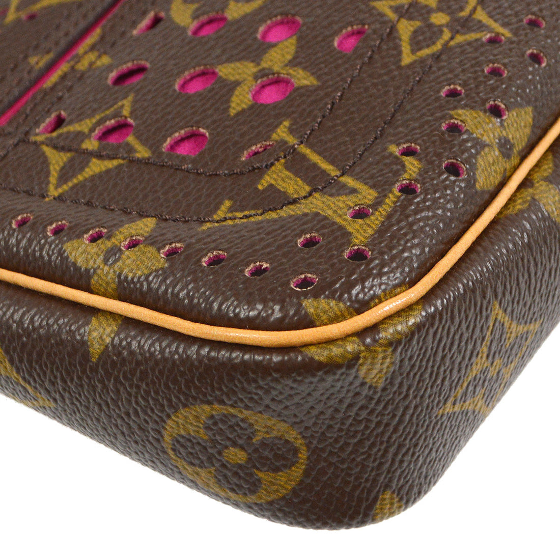 LOUIS VUITTON Pochette Accessoires Handbag Monogram Perfo M95183 78635